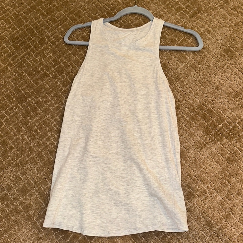 Lululemon gray High-Ventilation Running Tank Top